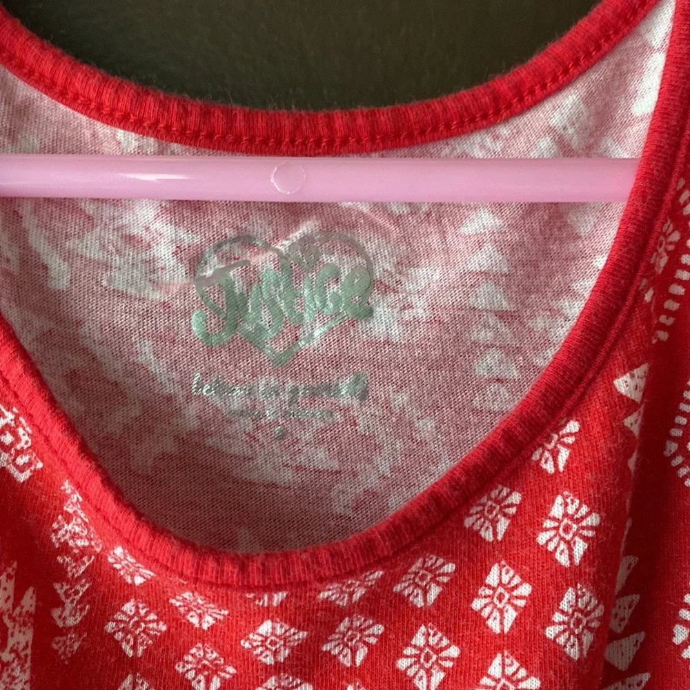 Justice girls top